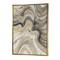 Designart - Glam Gold Canion - Modern & Transitional Canvas in Gold Frame
